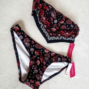 Size M Multicolor Bikini